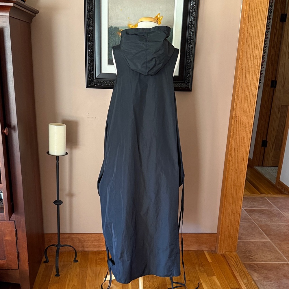 Igor Black Hooded Okinawa Sleeveless Dress small - Picture 2 of 5